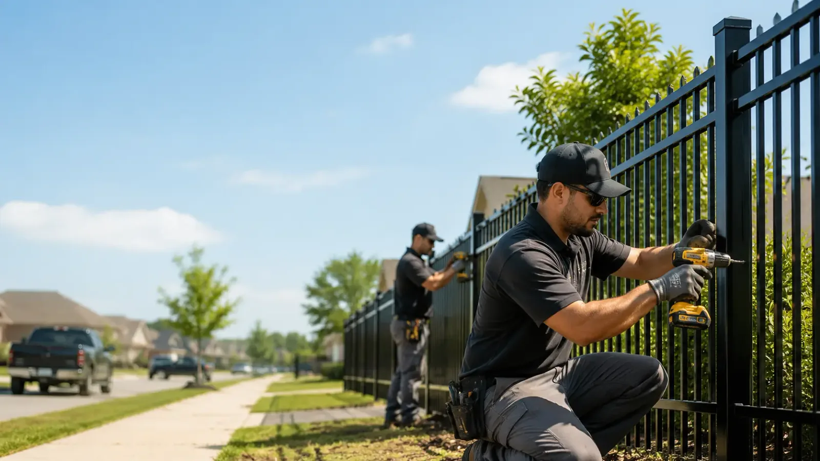 Metal Fence Installation in Loves Park, IL